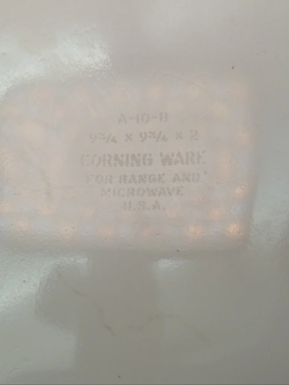 CorningWare Casserole Dish Blue Cornflower Pattern 2.5 Qt